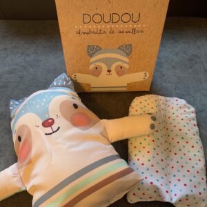 Doudou de apego con semillas