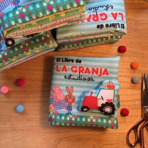 Libro didáctico de tela La Granja Estudiosa