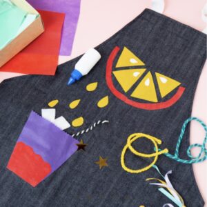 Arma tu propio delantal de denim