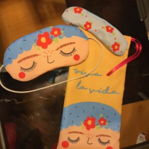 Antifaz de descanso + Almohadilla de semillas